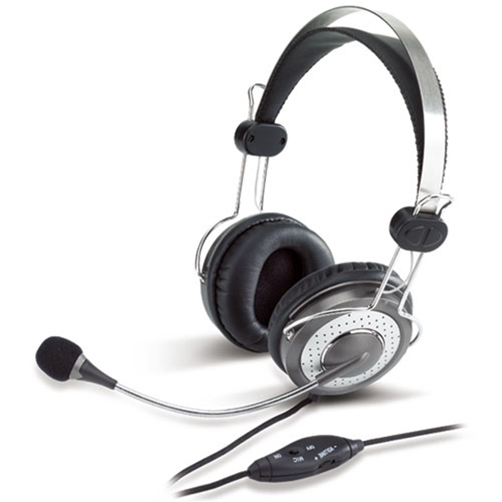 Genius HS-04SU Luxury Headset with Mic, 2x 3.5mm Connection