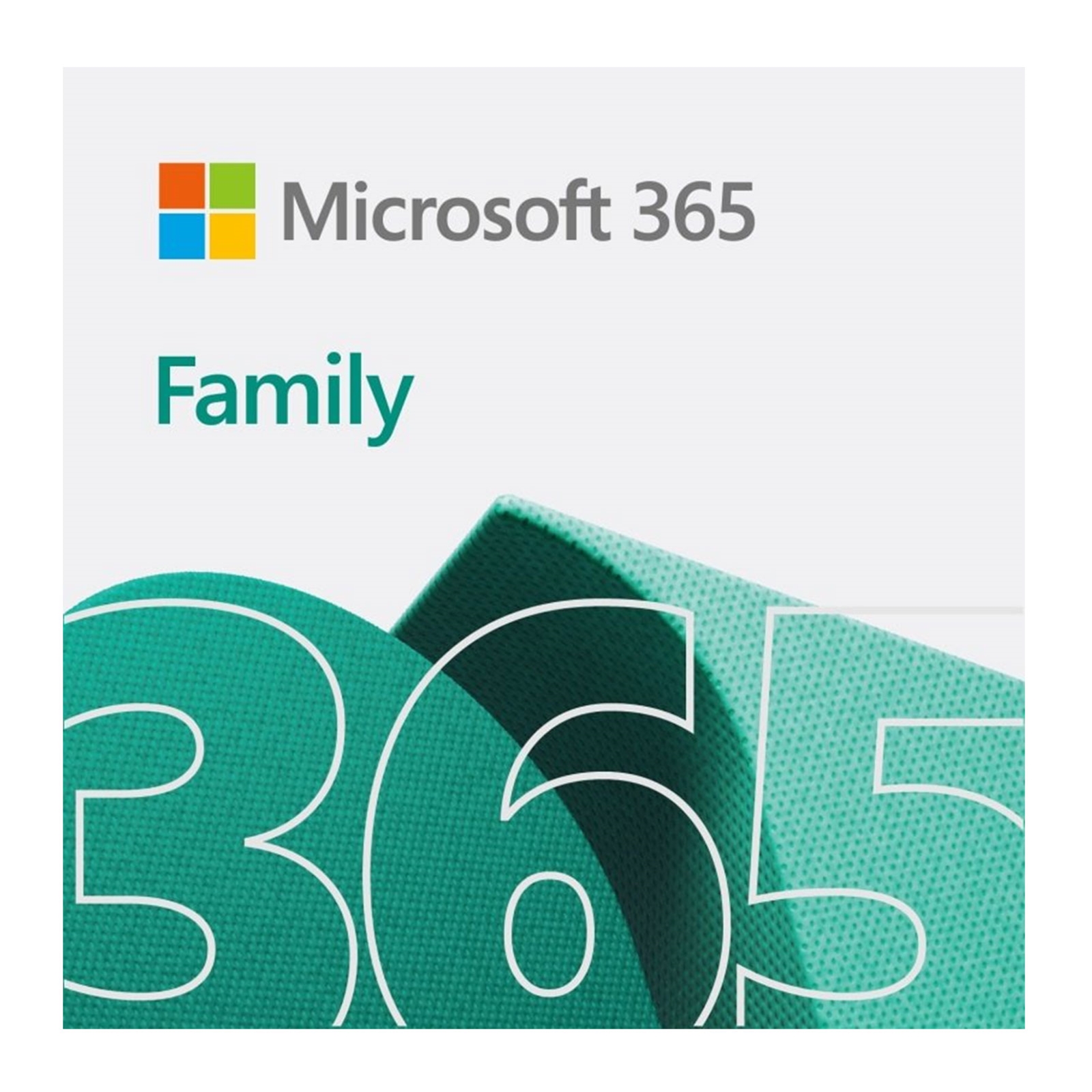 Microsoft 365 Family Medialess 2021 Latest Version - 1 Year Subscription 6 Users  - Electronic Download ESD