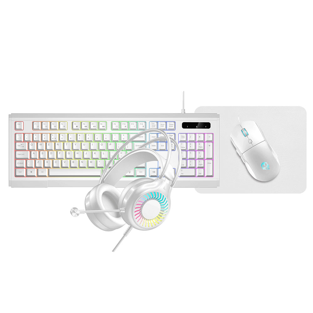 VIDA Gamer 4IN1 USB Gaming KIT Keyboard Mouse, Mouse Pad And Headset ...