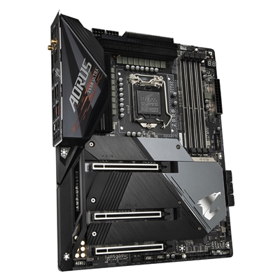 Gigabyte Z590 AORUS ULTRA DDR4 Motherboard, Intel Socket 1200, 10/11th Gen, ATX, Fully Covered Thermal Design, 3 x PCIe 4.0 M.2 with Thermal Guard II, Intel Wi-Fi 6 AX200 and 2.5GbE LAN, Bluetooth 5.1, USB 3.2 Gen 1 Type-C, RGB FUSION 2.0, Q-Flash Plus