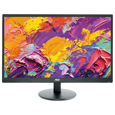 AOC E2270SWHN 21.5 Inch Monitor, Full HD, Widescreen, VGA, HDMI, 5ms, 60Hz, VESA, Tilt