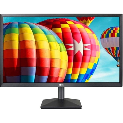 LG 24MK430H 24 Inch IPS Monitor, Full HD, HDMI, VGA, 5ms, Freesync, VESA, Tilt, Matt Black