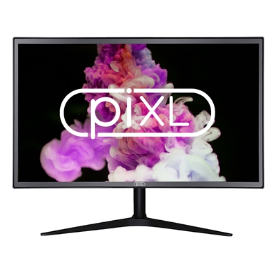 piXL CM238E11 24 Inch Monitor, LED Widescreen, 5ms Response Time, 60Hz Refresh Rate, Full HD 1920 x 1080, VGA, HDMI, 16.7 Million Colour Support, VESA Mount, Black Finish