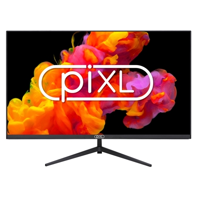 piXL CM32F4 32 Inch Frameless Monitor, Widescreen IPS LCD Panel, Full HD 1920x1080, 4ms Response Time, 60Hz Refresh, Display Port / HDMI, 16.7 Million Colour Support, VESA Wall Mount, Black Finish