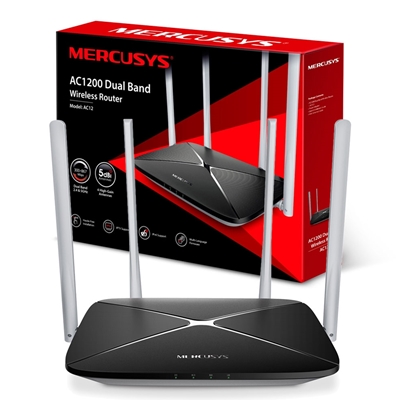 Mercusys AC12 AC1200 Dual Band Wireless Cable Router