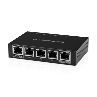 Ubiquiti ER-X EdgeRouter 5 Port Broadband Router (UK PSU)