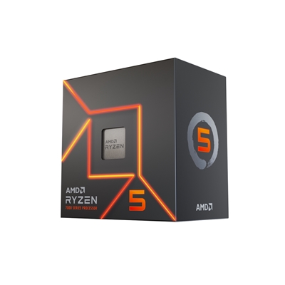 AMD Ryzen 5 7600 3.8GHz 6 Core AM4 Processor, 12 Threads, 5.1GHz Boost, Radeon Graphics