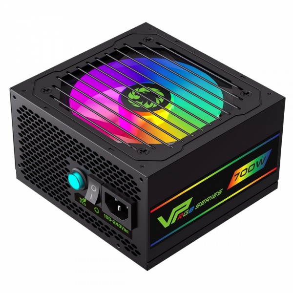 GameMax VP 700W RGB 80 Plus Bronze Semi-Modular ATX Power Supply PSU