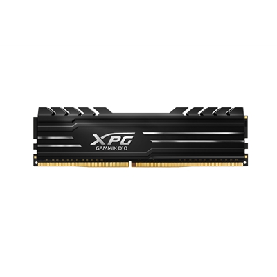 Adata XPG GAMMIX D10 AX4U32008G16A-DB10 16GB DIMM System Memory, Black, DDR4, 3200MHz, 2 x 8GB