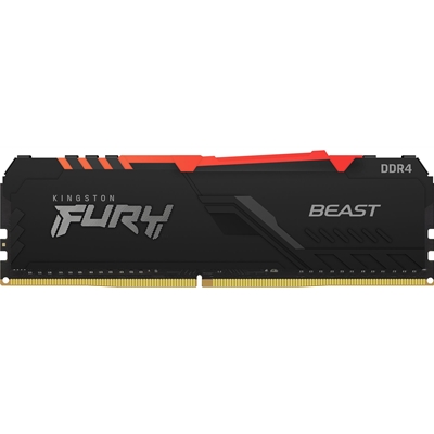 Kingston FURY Beast RGB 8GB 2666MHz DDR4 DIMM System Memory