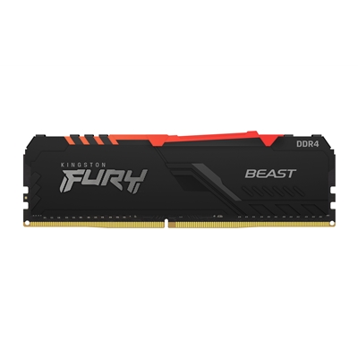 Kingston FURY Beast 8GB 3200MHz DDR4 CL16 DIMM RGB System Memory