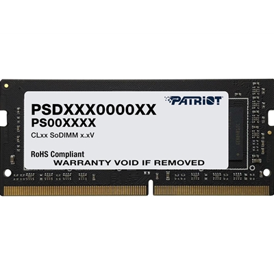 Patriot Signature Line 8GB No Heatsink (1 x 8GB) DDR4 3200MHz SODIMM System Memory