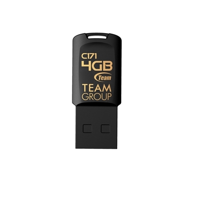 Team C171 4GB USB 2.0 Black USB Flash Drive