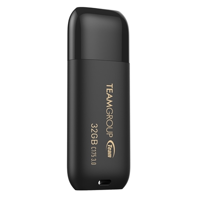 Team C175 32 GB USB 3.1 Black USB Flash Drive