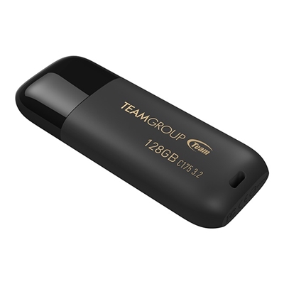 Team C175 128 GB USB 3.2 Black USB Flash Drive