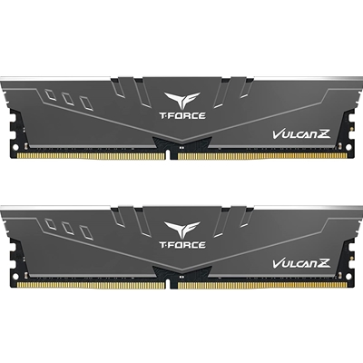 Team T-Force Vulcan Z 32GB Silver Heatsink (2 x 16GB) DDR4 3200MHz DIMM System Memory