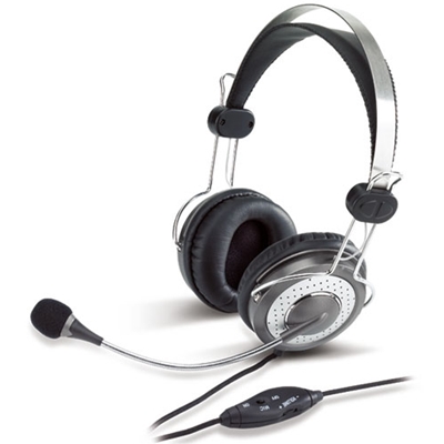 Genius HS-04SU Luxury Headset with Mic, 2x 3.5mm Connection