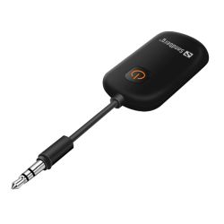 Sandberg Bluetooth Audio Link 2-in-1 TxRx Dongle, Receiver(Rx) & Transmitter(Tx), 10m Range, Rechargeable, 5 Year Warranty