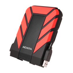 ADATA 1TB HD710 Pro Rugged External Hard Drive, 2.5'', USB 3.1, IP68 Water/Dust Proof, Shock Proof, Red