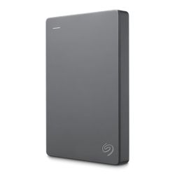 Seagate Basic 2TB Portable External Hard Drive, 2.5'', USB 3.0, Grey