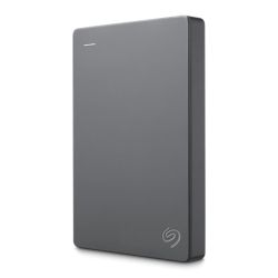 Seagate Basic 4TB Portable External Hard Drive, 2.5'', USB 3.0, Grey