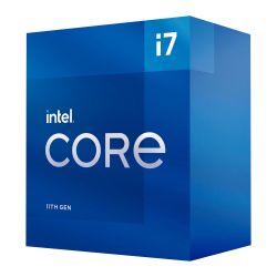 Intel Core i7-11700 CPU, 1200, 2.5 GHz (4.9 Turbo), 8-Core, 65W, 14nm, 16MB Cache, Rocket Lake