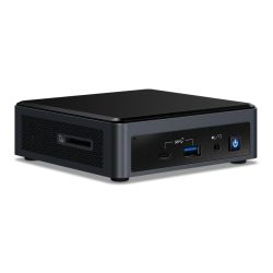 Intel NUC 10 Frost Canyon Slim Barebone, i5-10210U, M.2, DDR4, Wi-Fi 6, 2.5G LAN, Thunderbolt, SDXC - No RAM/SSD/OS