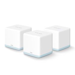 Mercusys (HALO H30) Whole-Home Mesh Wi-Fi System, 3 Pack, Dual Band AC1200, 2x 10/100 LAN on each Unit, AP Mode