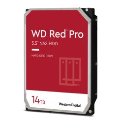 WD 3.5'', 14TB, SATA3, Red Pro Series NAS Hard Drive, 7200RPM, 512MB Cache, OEM