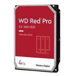 WD 3.5'', 4TB, SATA3, Red Pro Series NAS Hard Drive, 7200RPM, 256MB Cache, OEM