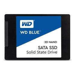 WD 2TB Blue SSD, 2.5'', SATA3, 3D NAND, R/W 560/530 MB/s, 95K/84K IOPS, 7mm