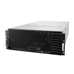 Asus (ESC8000 G4) 4U High-Density GPU Barebone Server, Intel C621, Dual Socket 3647, Supports 8 GPUs, Dual GB LAN, 8 Bay Hot-Swap, 2+1 1600W Platinum PSU