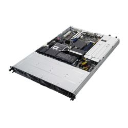 Asus (RS300-E9-RS4) 1U Rack Barebone Server for Xeon E3-1200, Intel C232, S 1151, 4x DDR4, 4 Bay Hot-Swap, 2x M.2, Quad GB LAN, 450W PSU