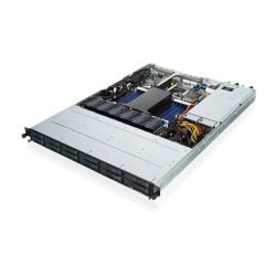 Asus (RS500A-E10-RS12U(12NVME)) 1U AMD EPYC 7002 Compact Server Barebone, 16x DDR4, Supports 12x NVMe, OCP 2.0 Mezzanine Connector, 650W Platinum PSU