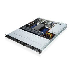 Asus (RS500A-E10-RS4) 1U AMD EPYC 7002 Barebone Server, AMD SP3, 16x DDR4, 4x SATA & SAS, OCP 2.0 Mezzanine Card, 650W Platinum PSU