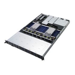 Asus (RS700A-E9-RS12V2/4NVME) 1U AMD EPYC 7002 Server Barebone, 32x DDR4, 12x SAS/SATA, Supports 4x NVMe, 800W Platinum PSU