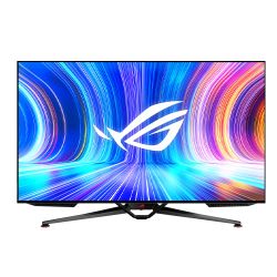 Asus 41.5'' ROG Swift OLED 4K HDR Gaming Monitor (PG42UQ), 3840 x 2160, 0.1ms, 4 HDMI, DP, USB, 138Hz, Heatsink, G-SYNC, Remote Control, VESA