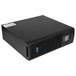 Powercool Line Interactive 2000VA 3U Rackmountable UPS, 1600W, AVR Energy Saving, Pure Sine Wave, DSP Digital Control, 2x UK Socket, 3 x IEC, 2x RJ45, 1x USB, LCD Monitoring