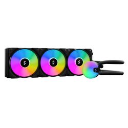 Fractal Design Lumen S36 V2 360mm ARGB Liquid CPU Cooler, ARGB Pump, 3x Aspect 12 RGB PWM Fans