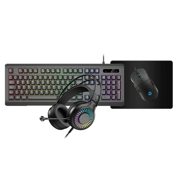 VIDA Gamer 4IN1 USB Gaming KIT Keyboard Mouse, Mouse Pad And Headset ...